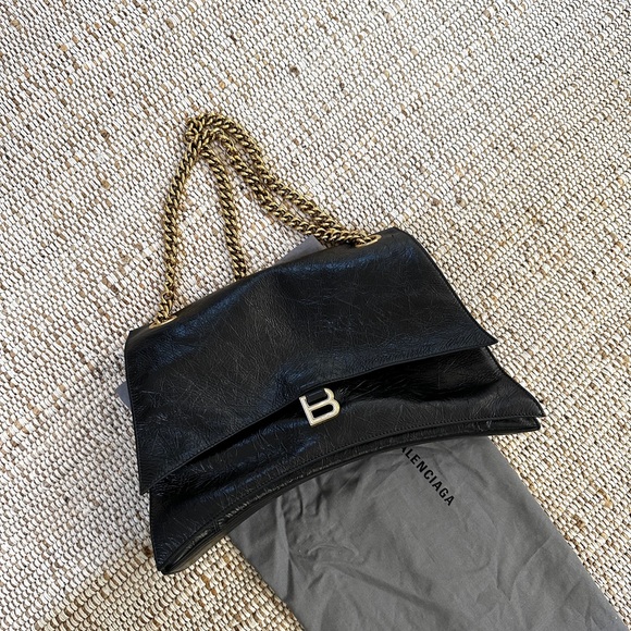 Balenciaga Hourglass Large leather chain bag - Picture 4 of 5